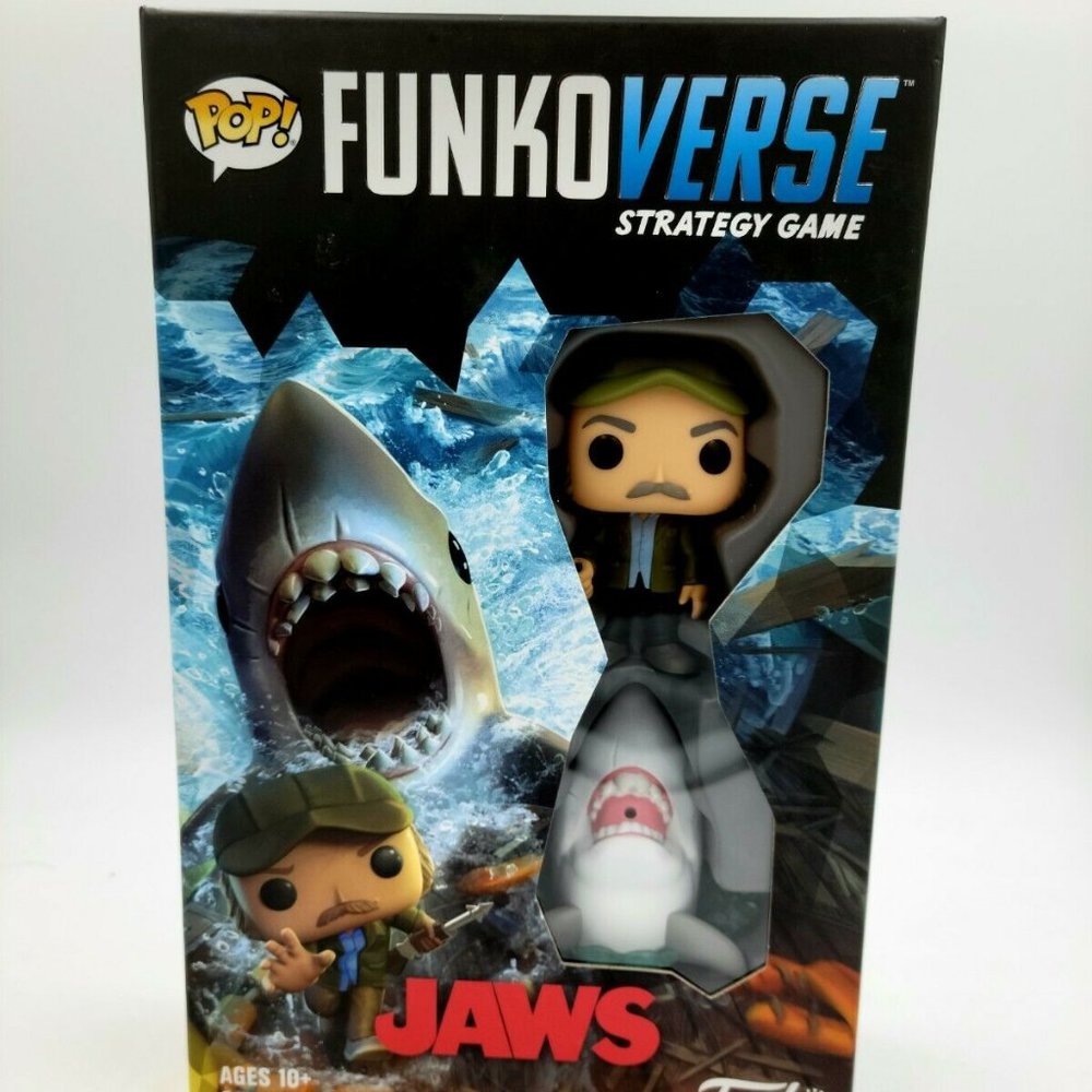 Funkoverse: Jaws 100 2-Pack Strategy Board Game, Expandalone NEW